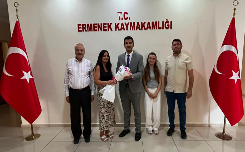 Basın Kaymakam Çam İle Bir Araya Geldi